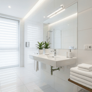 Fall cleaning bathroom deep cleaning