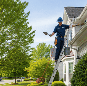 Professional gutter cleaning prevents costly clogs