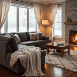 Winter prep cleaning for a cozy, warm home