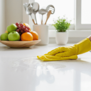 quick cleaning kitchen tips